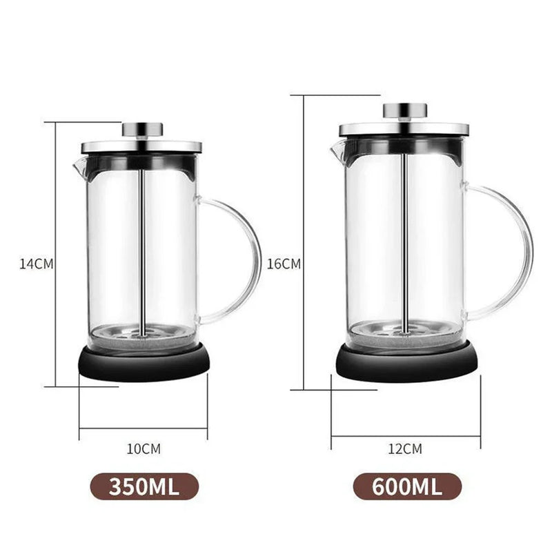 French Press Multifuncional - Potência e Estilo para Café