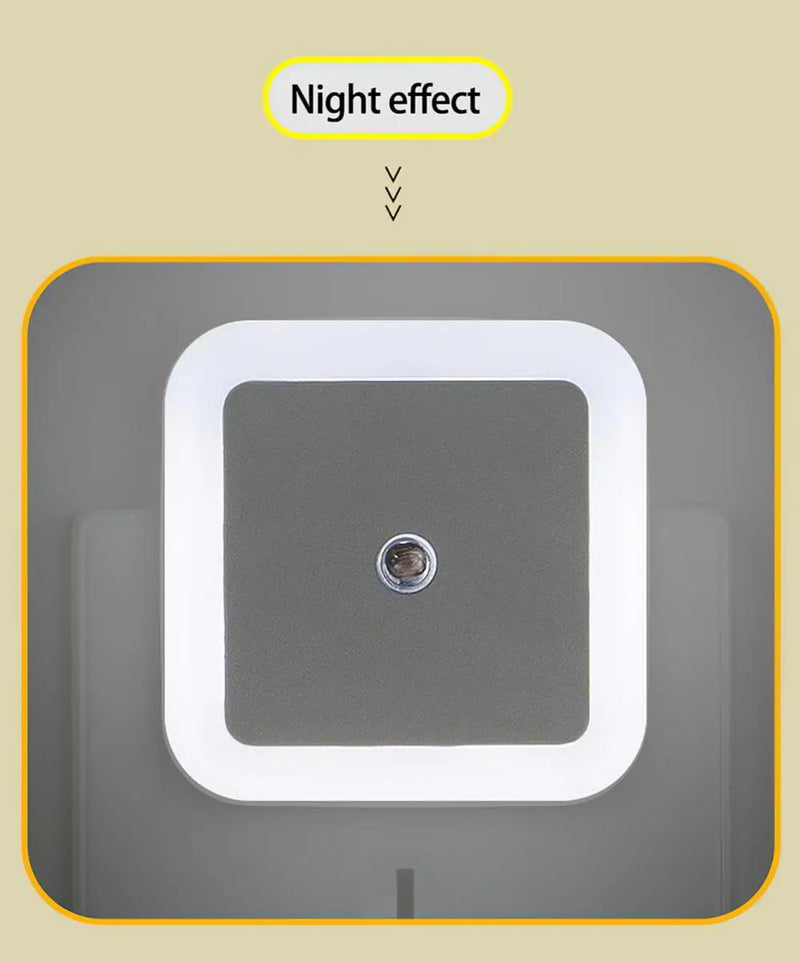 Lâmpada LED Noturna com Sensor de Movimento