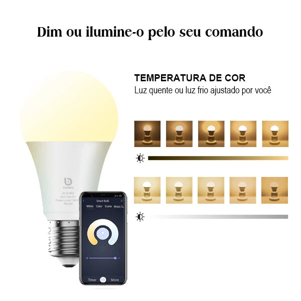 Lâmpada Inteligente Alexa