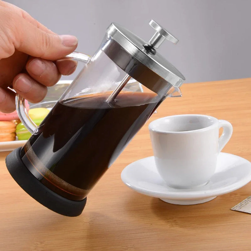 French Press Multifuncional - Potência e Estilo para Café